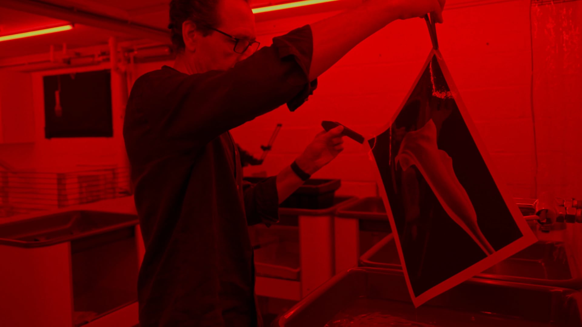 In the Darkroom - Crafting a Silver Gelatin Print